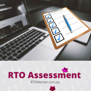 RTO Assessment RTO Mentor